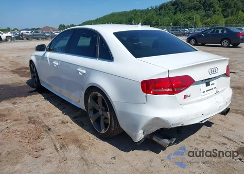 2011 Audi S4 3.0 Premium Plus из США, поврежденный, VIN WAUKGAFLXBA017474